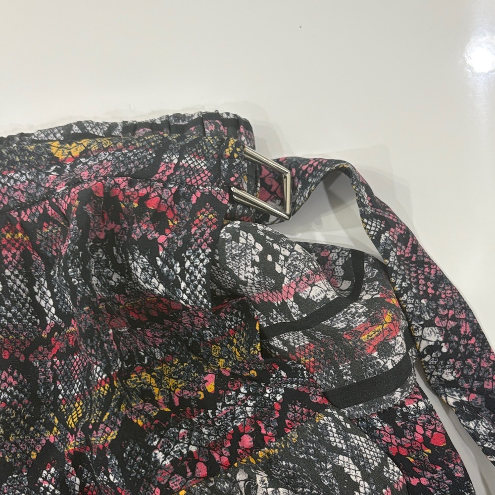 Iro Multicolor Patterned Mini Skirt - image 3